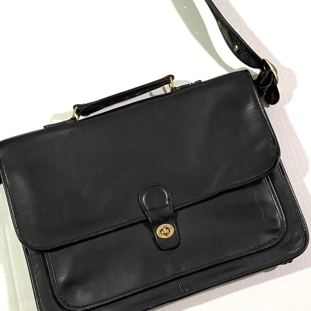Vtg coach briefcase made in USA